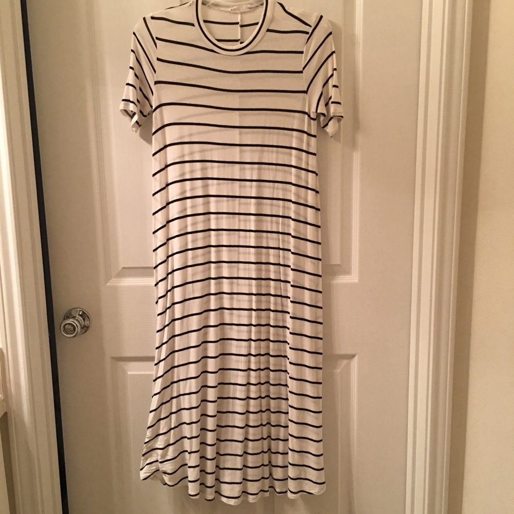 Striped Swing Dress